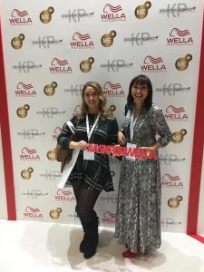 Laura Gelsthorpe ,Elaine Davison at salon international 2018