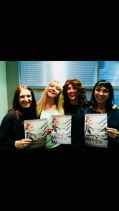 Laura Gelsthorpe at wella studios